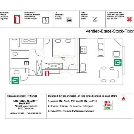 Zeezicht Majestic 1 Oostende